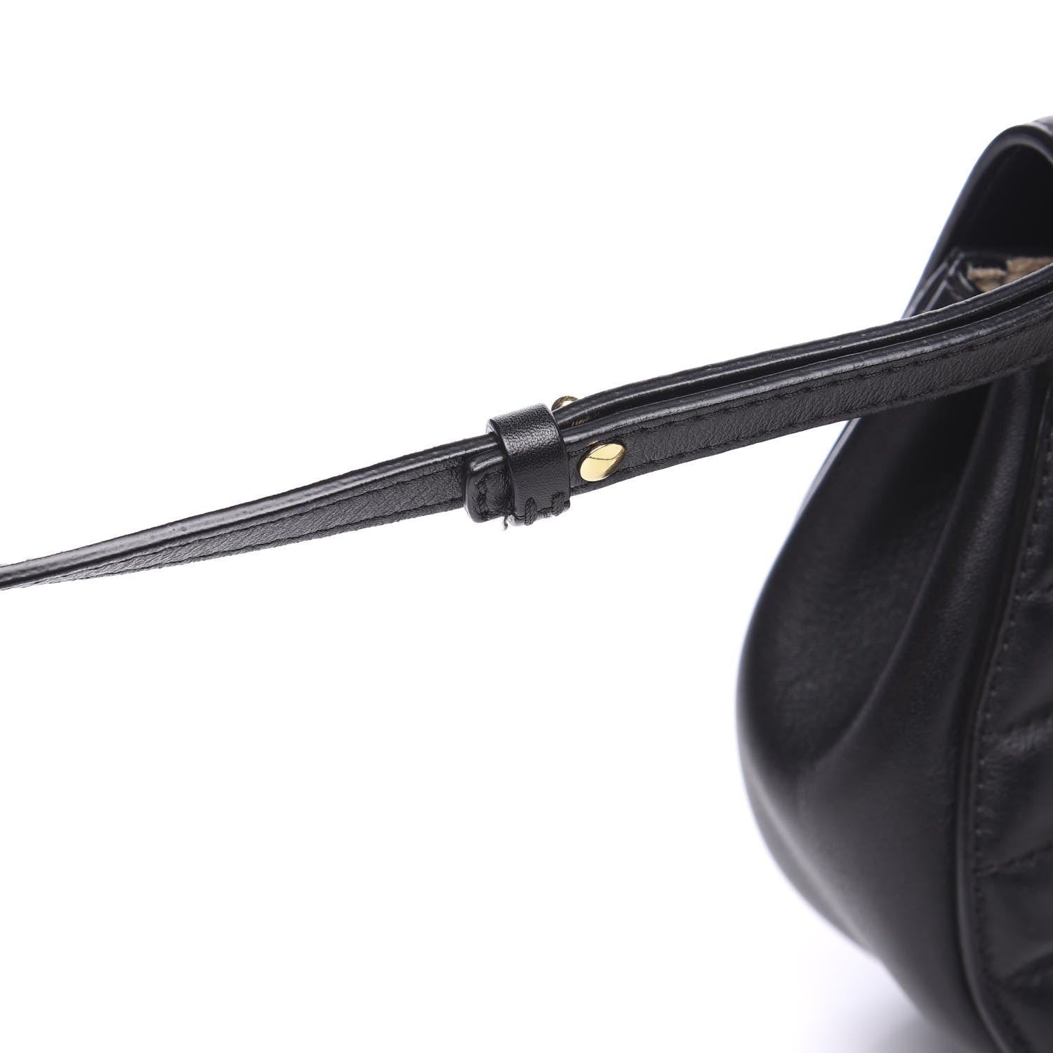 Chloe Calfskin Quilted Nano Drew Bijou Shoulder Bag Black 8 of 10