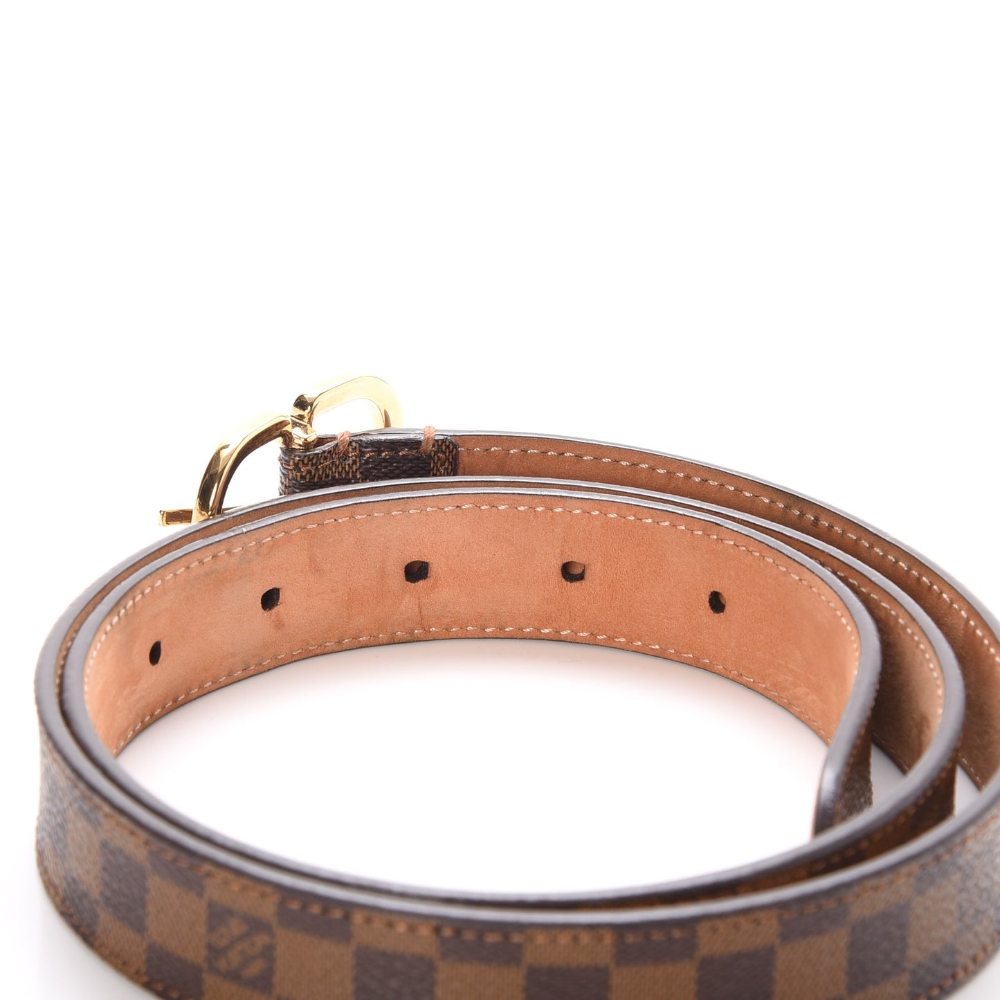 Damier Ebene Mini 25mm Belt 85 34