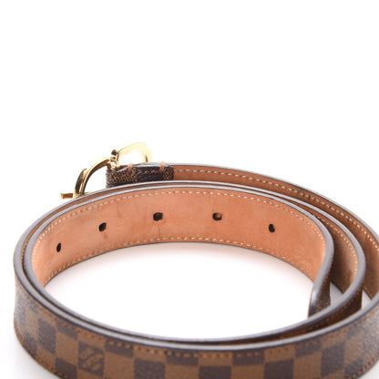 Louis Vuitton Damier Ebene Mini 25mm Belt 85 34 4 of 7