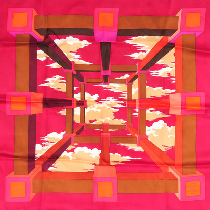 Hermes Silk Perspectives Cassandre Scarf 70 1 of 6