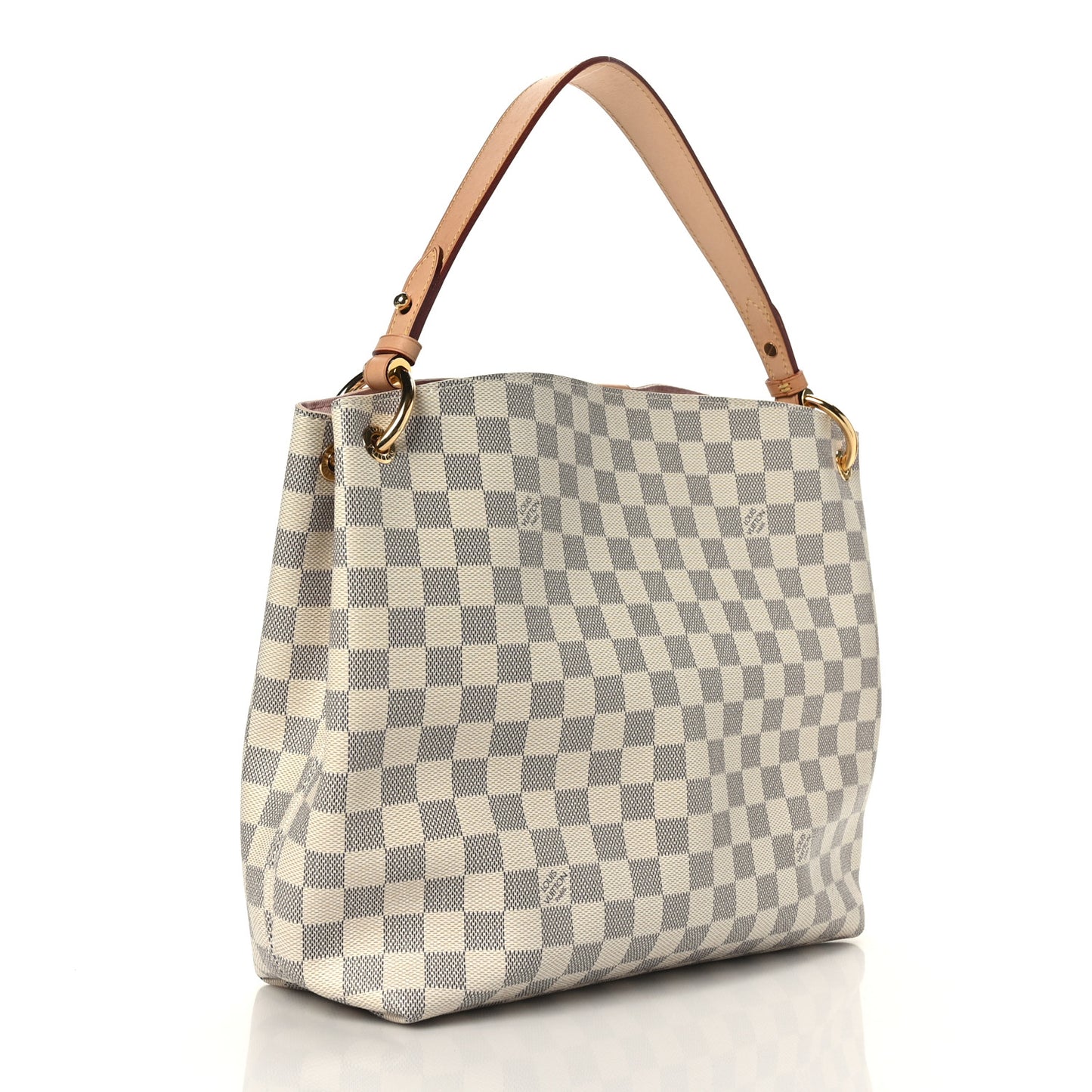 Damier Azur Graceful PM Rose Ballerine