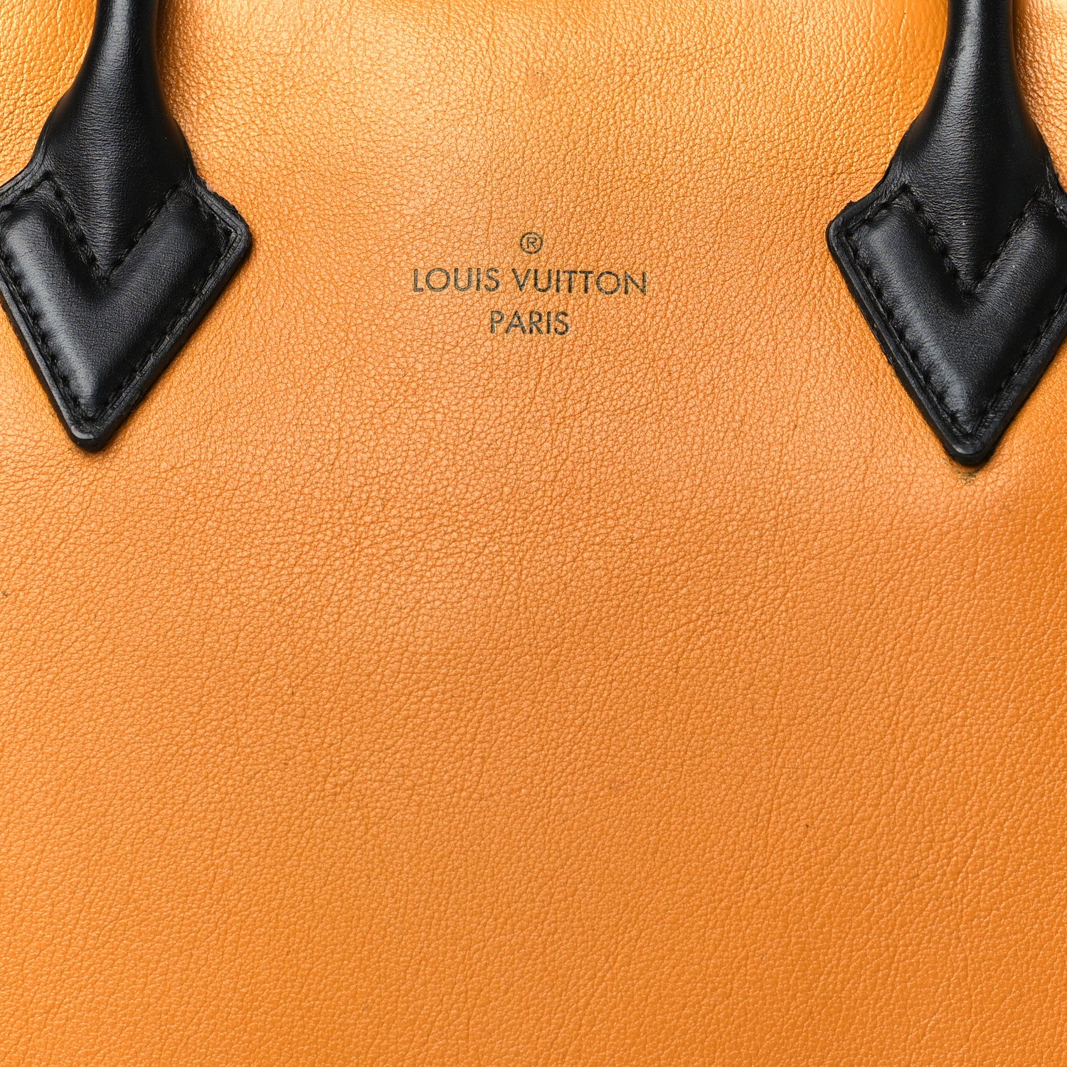 Louis Vuitton Monogram Cuir Orfevre Tote W PM Safran 7 of 12