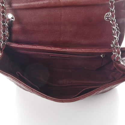 Chanel Calfskin Quilted Large Istanbul Flap Burgundy 4 of 9