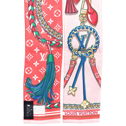 Louis Vuitton Silk Mix And Straps Bandeau Rose 2 of 3