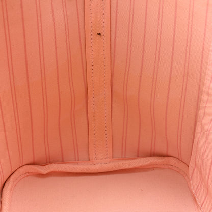Louis Vuitton Damier Azur Neo Neverfull MM Rose Ballerine 10 of 10