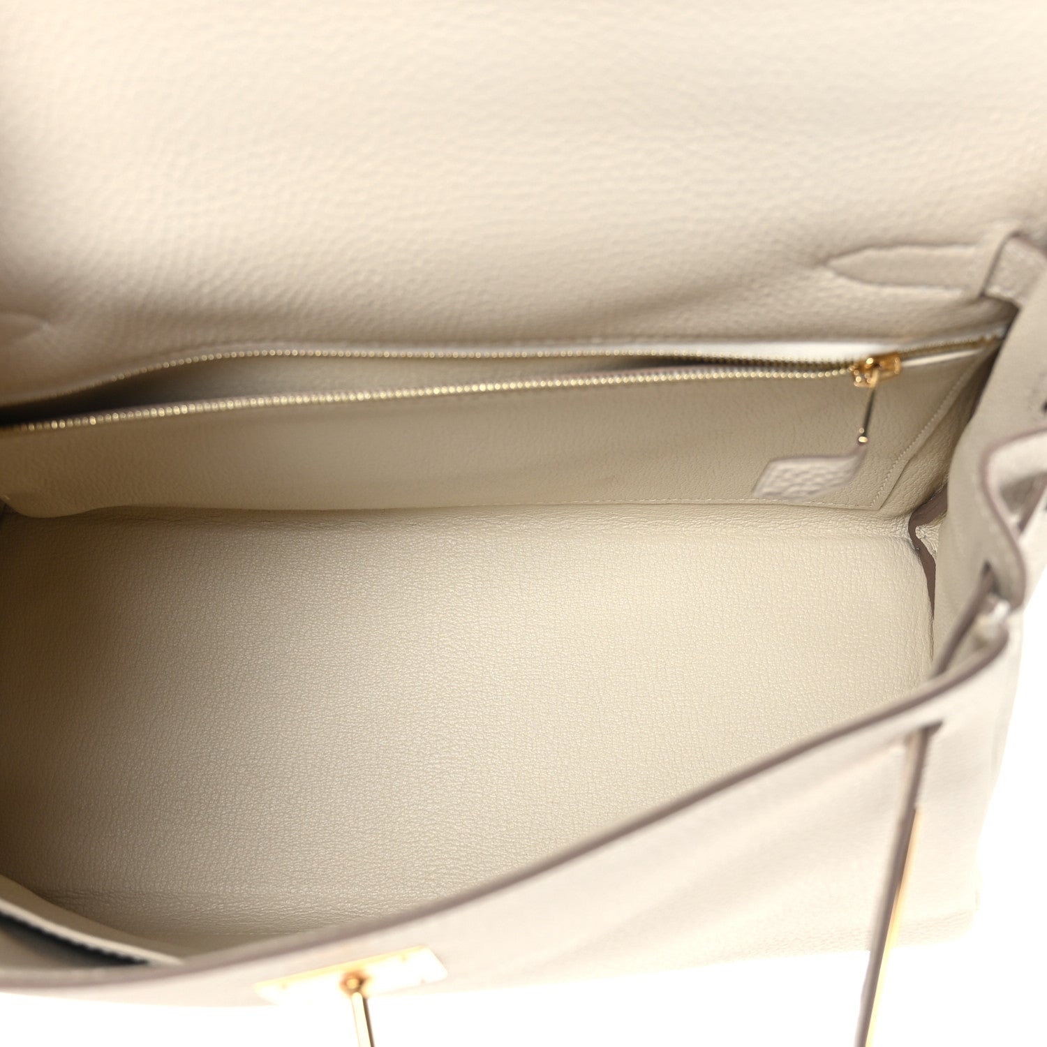 Hermes Togo Kelly Retourne 28 Craie 5 of 10
