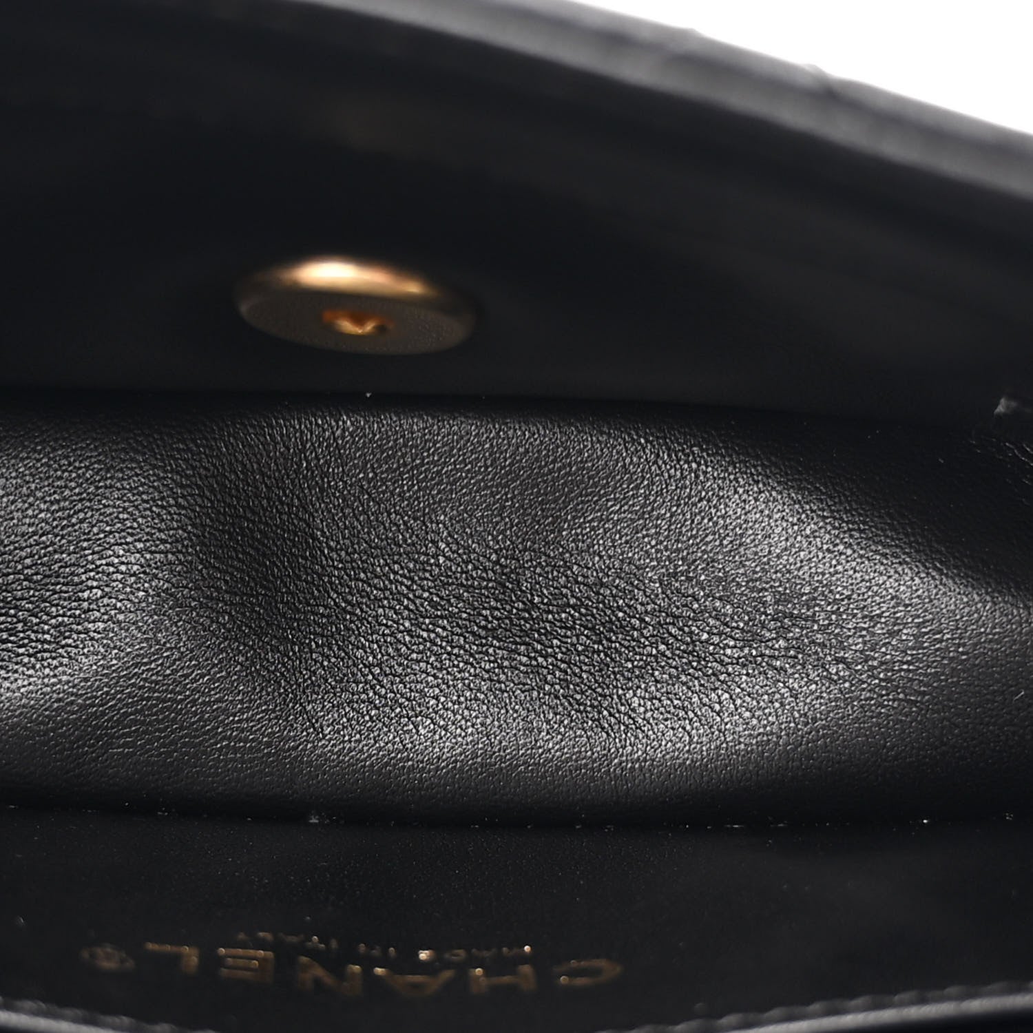 Chanel Shiny Lambskin Small Chain Is More Flap Black 5 of 10