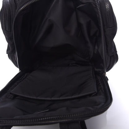 Gucci Nylon Twill 80s Logo Patch Backpack Black 4 of 8