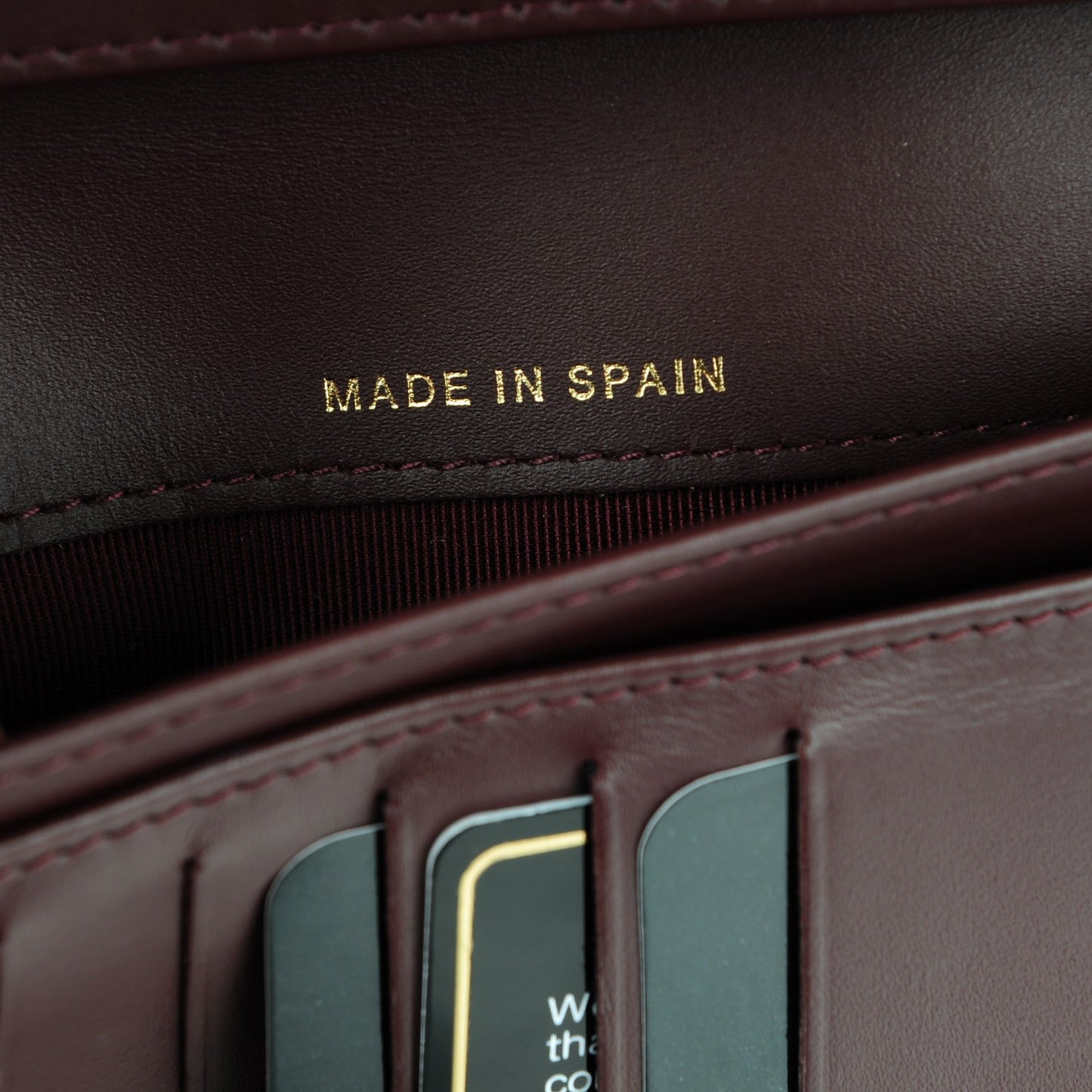 Caviar Quilted Yen Wallet Black