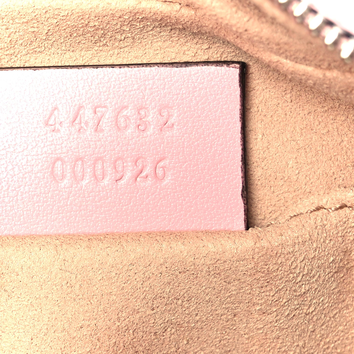 Gucci Calfskin Matelasse Small GG Marmont Chain Shoulder Bag Wild Rose 7 of 12