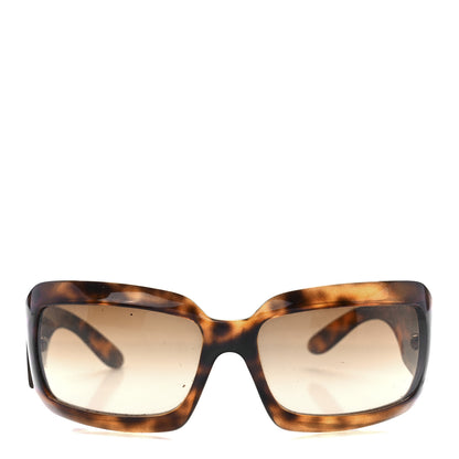Chanel Oval Sunglasses 6022-Q Tortoise 2 of 7