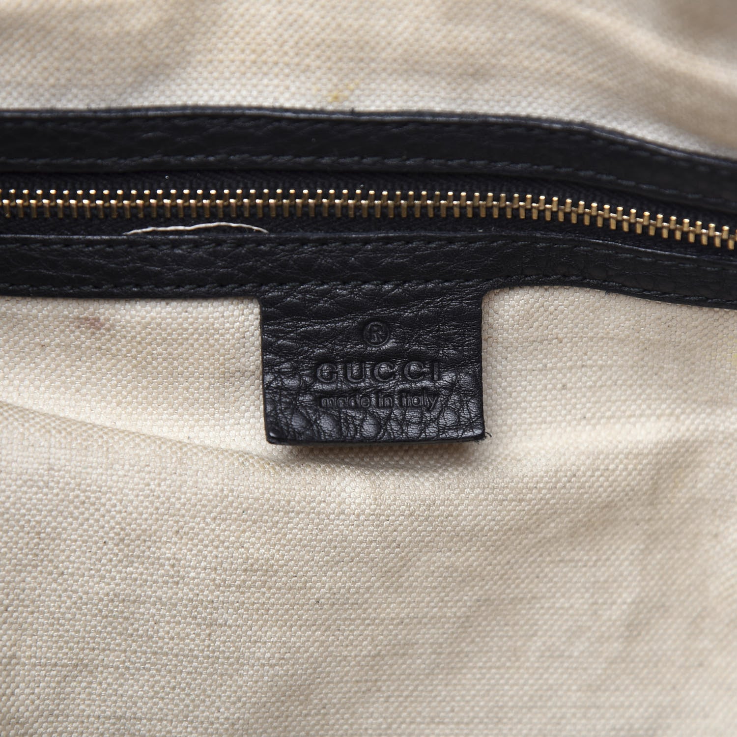 Gucci Calfskin Vintage Web Medium Boston Black 7 of 15