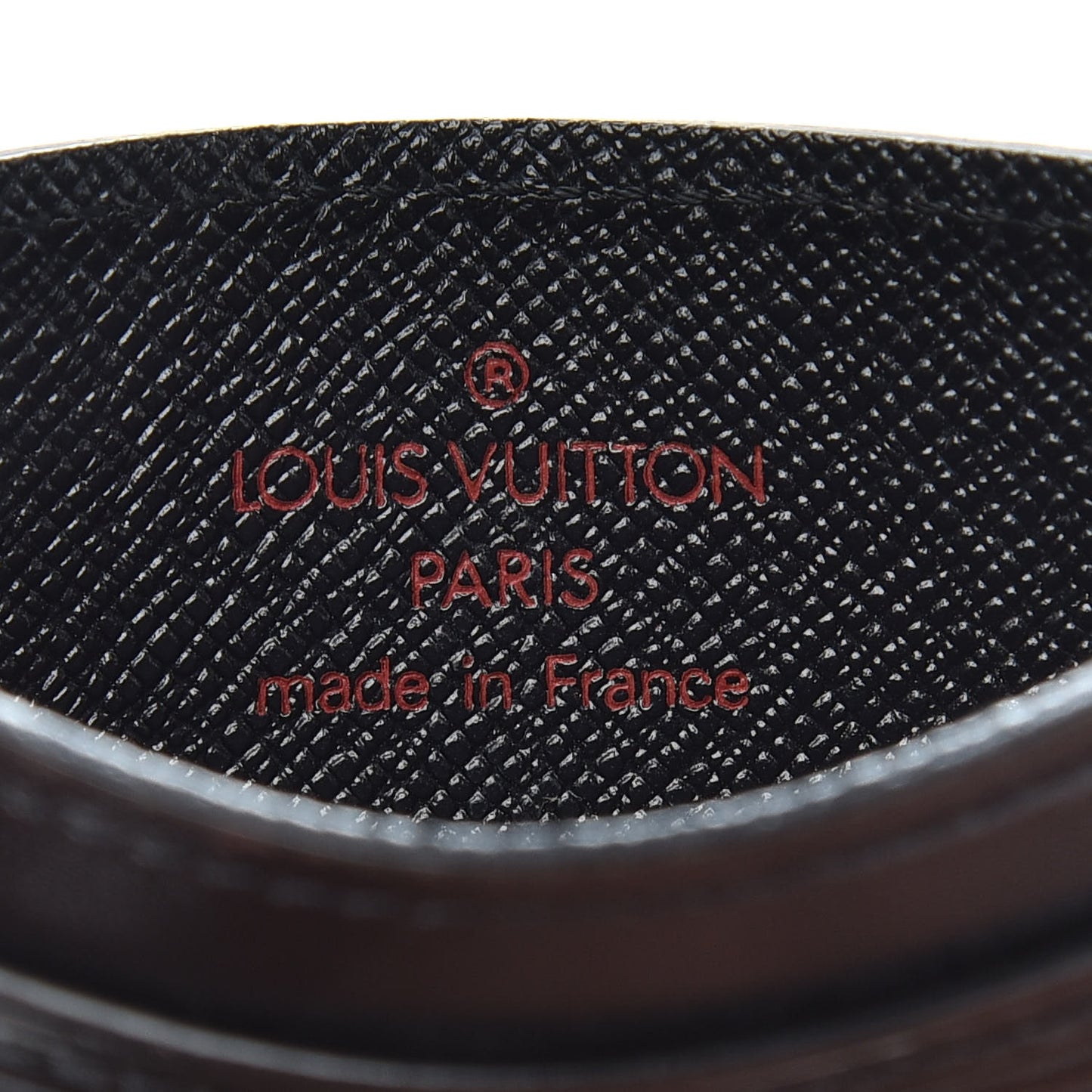 Epi Card Holder Black