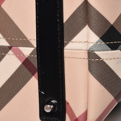 Burberry Nova Check Large Nickie Tote Black 13 of 15