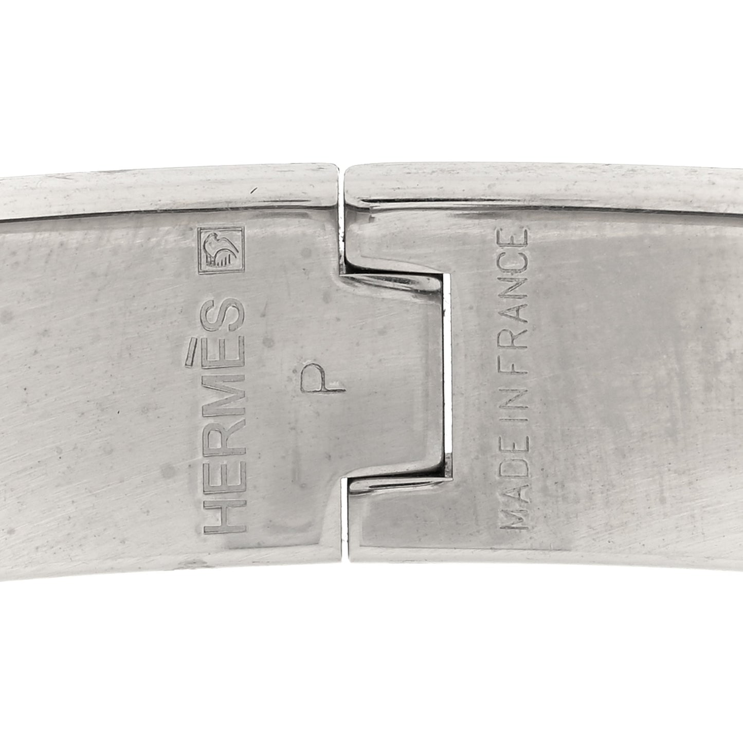 Enamel Narrow Clic Clac H Bracelet GM Rouge Vif