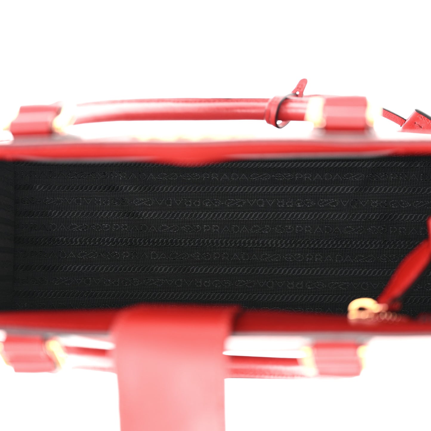 Saffiano Soft Calfskin Large Tote Fuoco