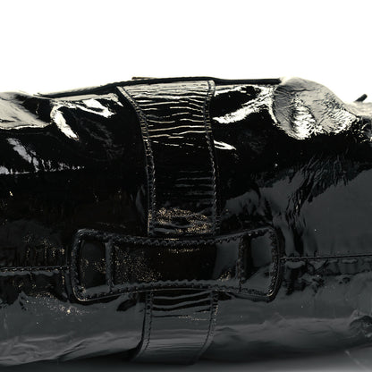 Jimmy Choo Crushed Patent Ramona Black 9 of 9