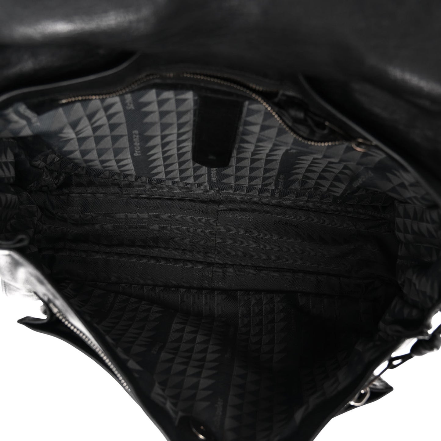 Lambskin PS1 Large Satchel Black