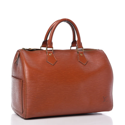 Louis Vuitton Epi Speedy 30 Kenyan Fawn 3 of 13