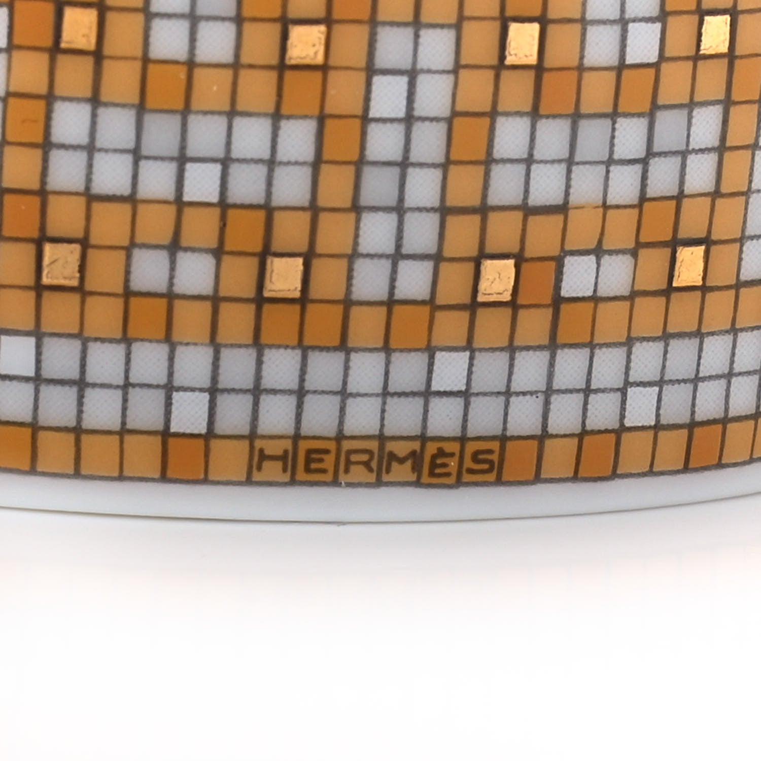 Hermes Porcelain Mosaique au 24 Mug Gold 6 of 7