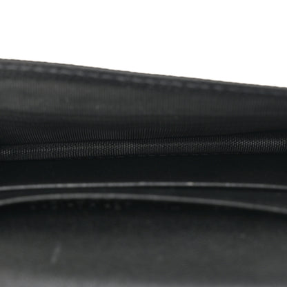 Christian Dior Grained Calfskin Saddle Card Holder Black 5 of 7