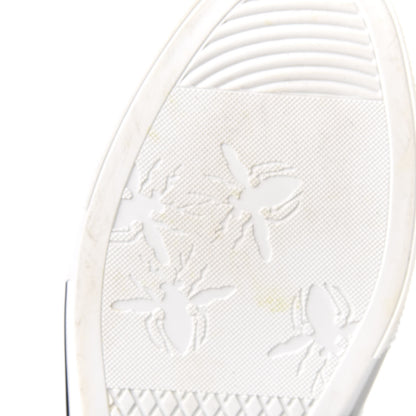 Christian Dior X DANIEL ARSHAM Canvas Newspaper Print B23 High Top Sneakers 46 White 9 of 13