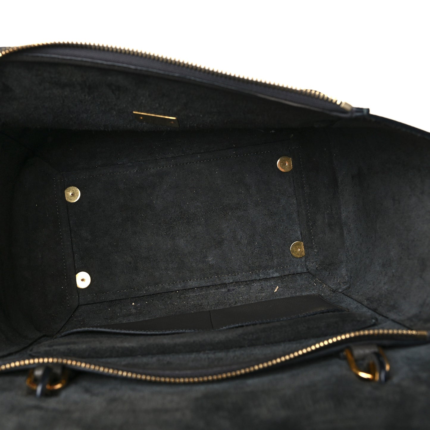 Grained Calfskin Mini Belt Bag Grey