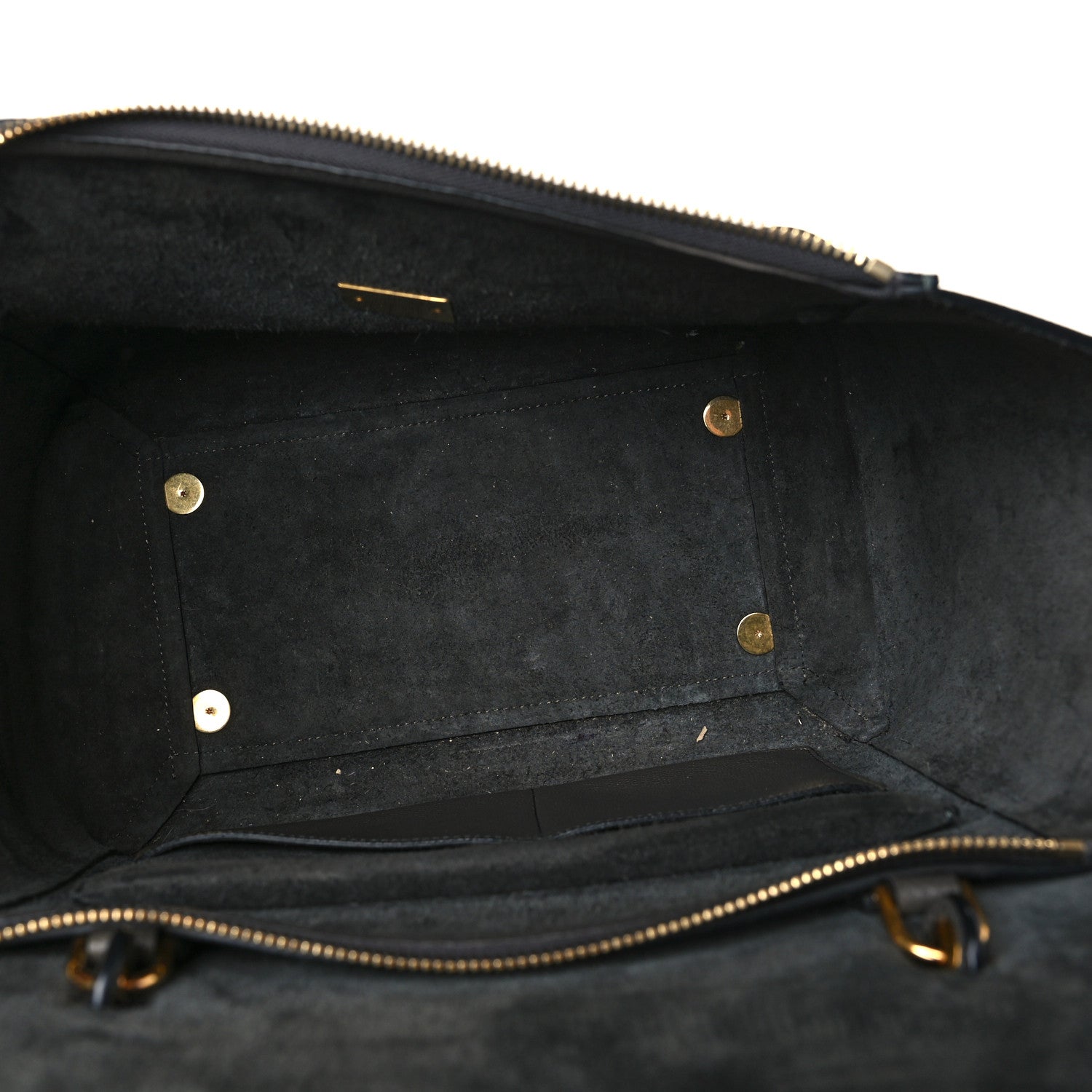 Celine Grained Calfskin Mini Belt Bag Grey 5 of 10