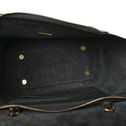 Celine Grained Calfskin Mini Belt Bag Grey 5 of 10