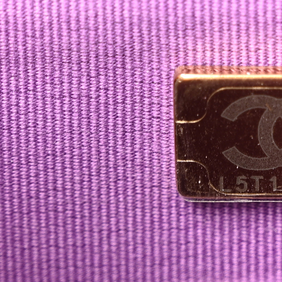 Chanel Caviar Quilted Wallet on Chain WOC Purple 8 of 13