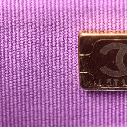 Chanel Caviar Quilted Wallet on Chain WOC Purple 8 of 13