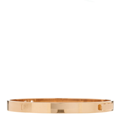 Hermes 18K Rose Gold Diamond PM H D'Ancre Bracelet SH 2 of 3
