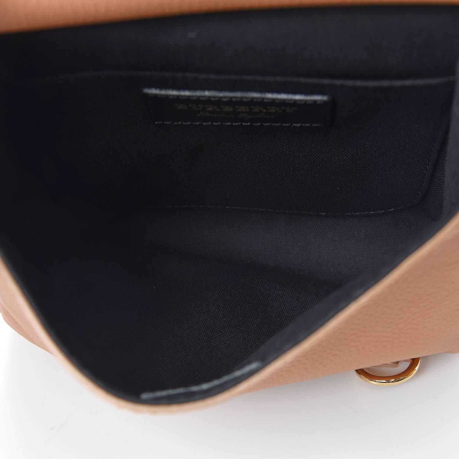 Burberry Deerskin The Bridle Crossbody Pale Clementine 5 of 11
