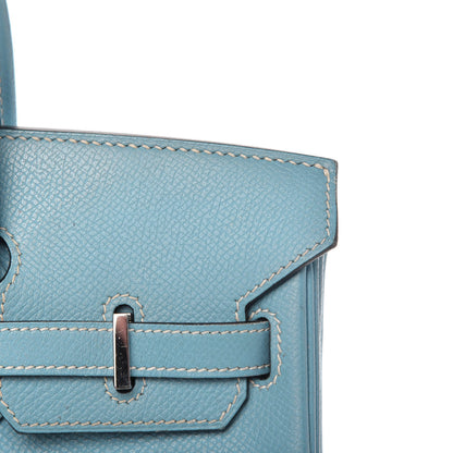 Hermes Epsom Birkin 25 Bleu Jean 14 of 18