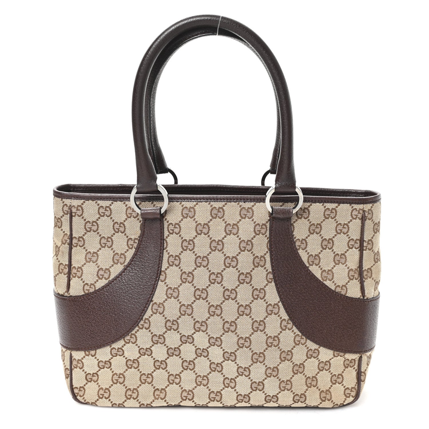 Gucci Monogram Shoulder Bag Dark Brown 8 of 10