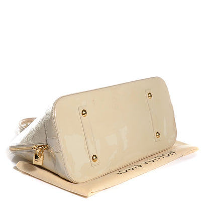 Louis Vuitton Vernis Alma GM Blanc Corail 4 of 7