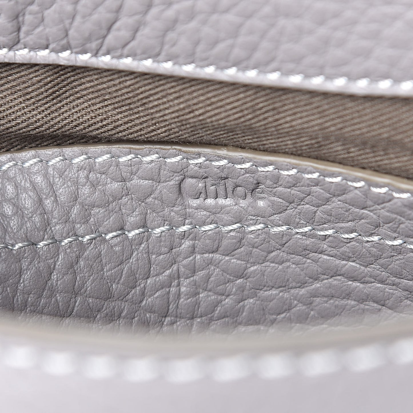 Calfskin Mini Marcie Round Crossbody Bag Cashmere Grey
