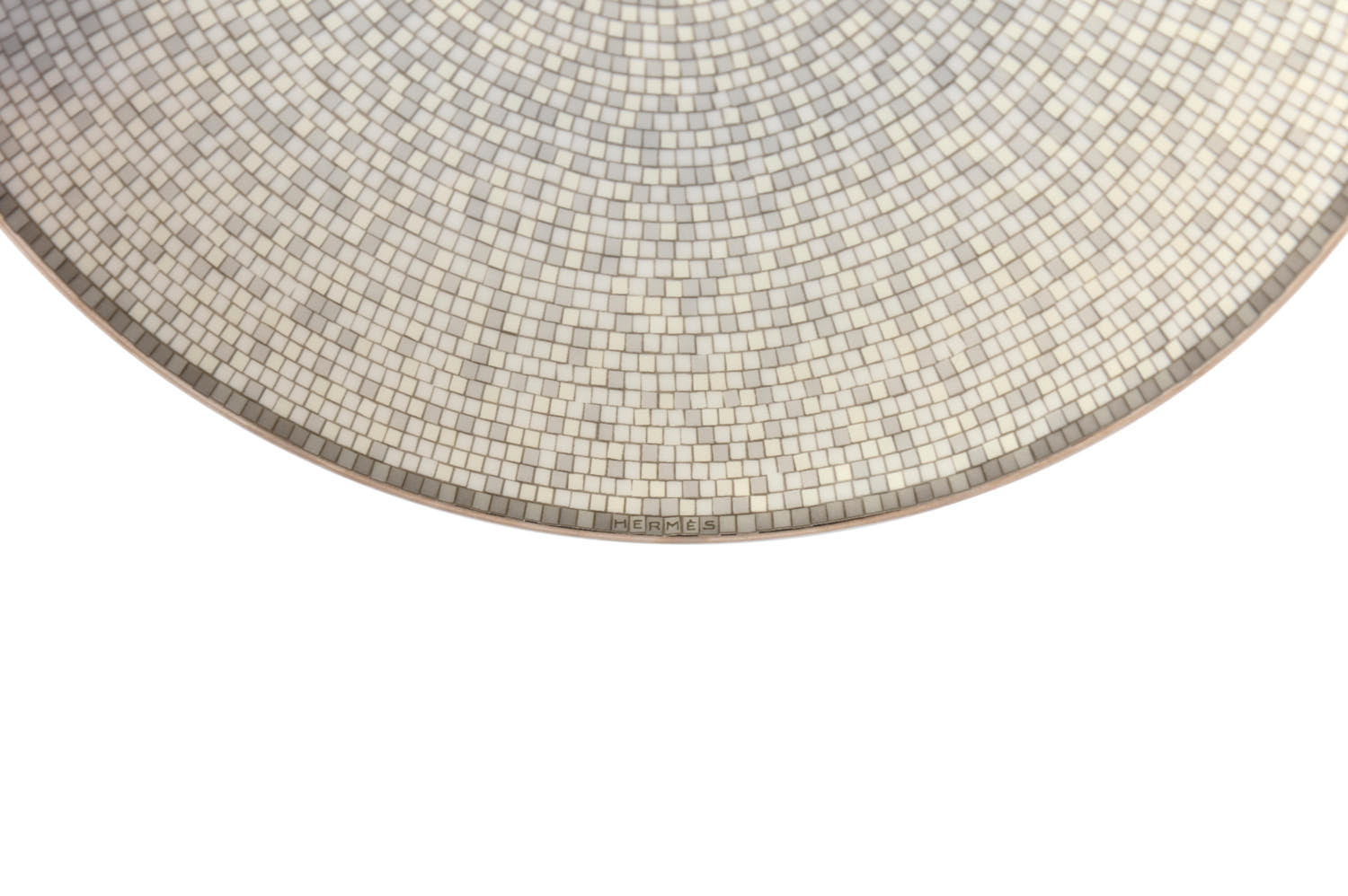 Hermes Porcelain Mosaique Au 24 Bread And Butter Plate 4 of 4