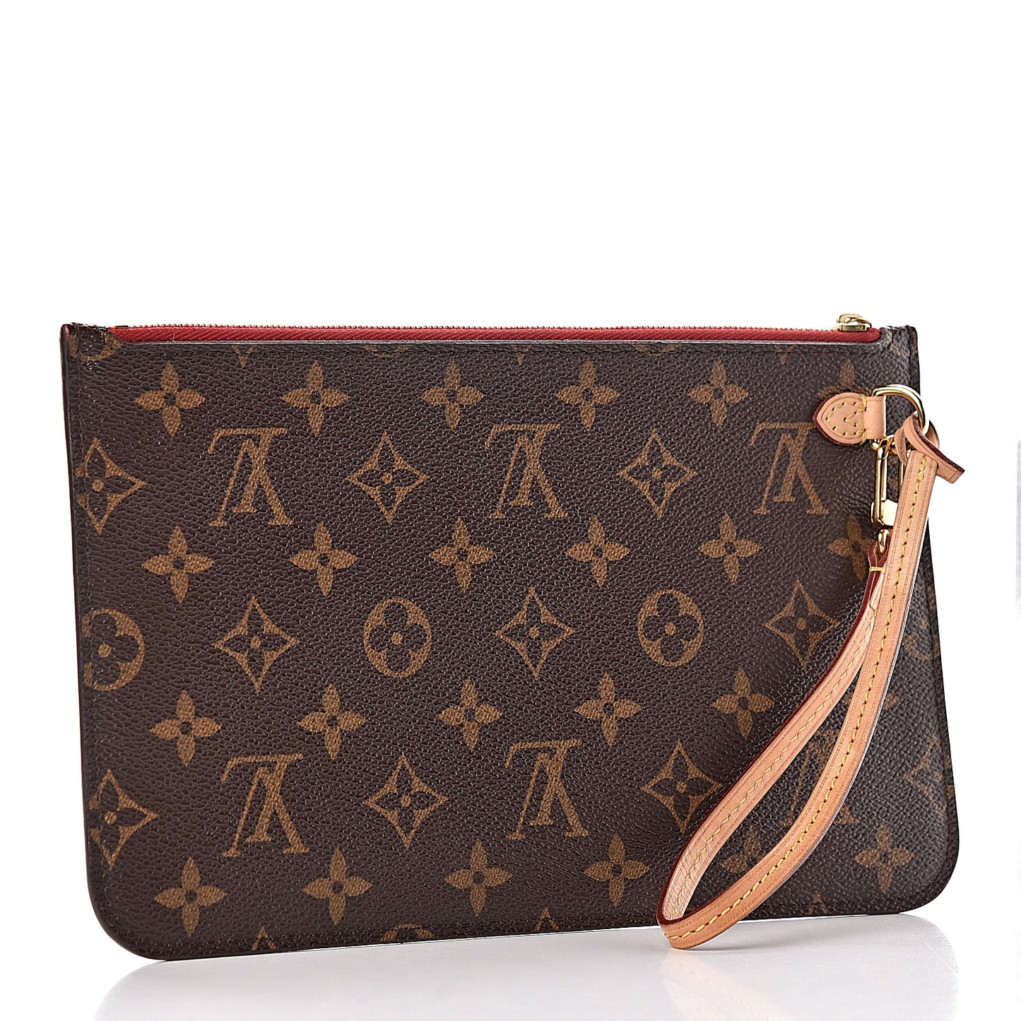 Monogram Neverfull MM GM Pochette Cherry