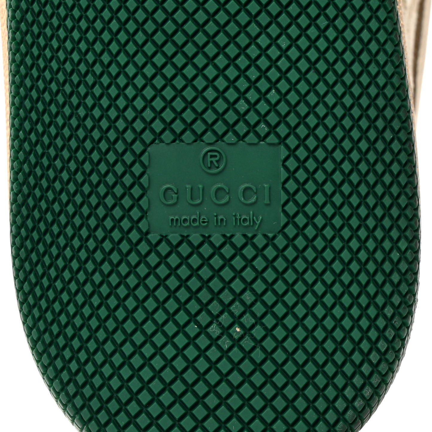 GG Monogram Nubuck Web Mens Screener Sneakers New Sand Dusty 7 Milk Vintage Green