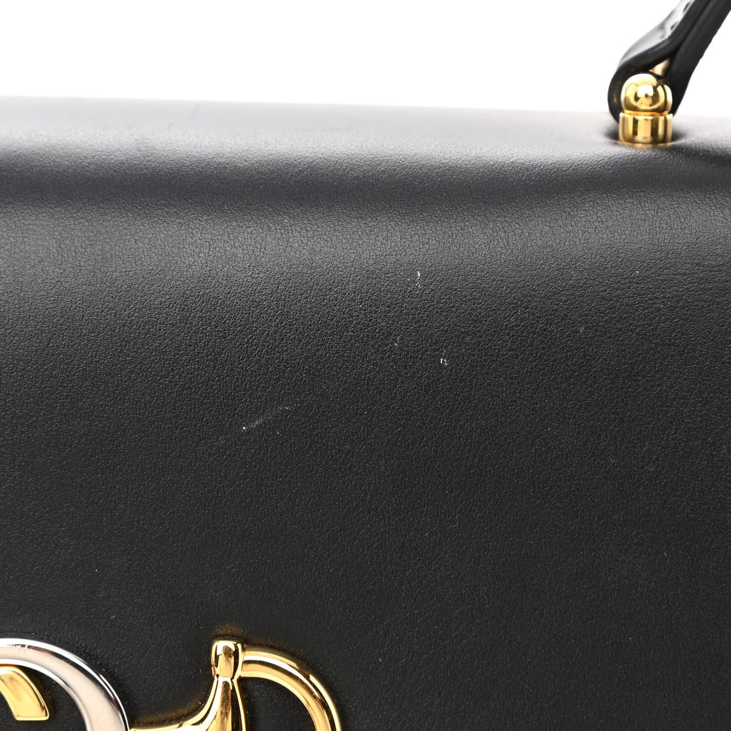 Smooth Calfskin Small Zumi Shoulder Bag Beige Black