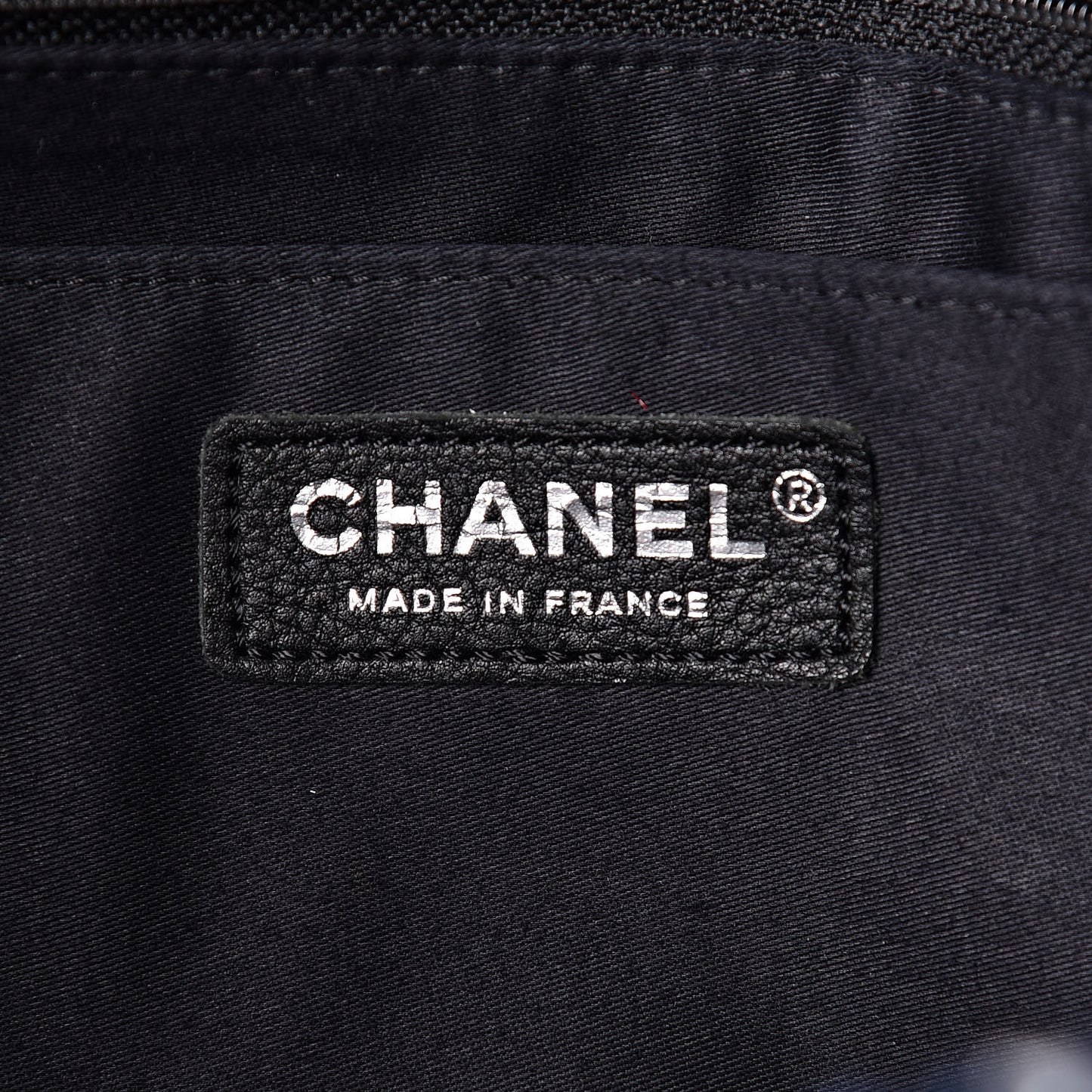 Denim Tweed Patchwork Jumbo Single Flap Blue