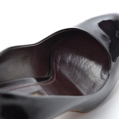 Louis Vuitton Patent Calfskin Oh Really Pumps 36.5 Amarante 10 of 15