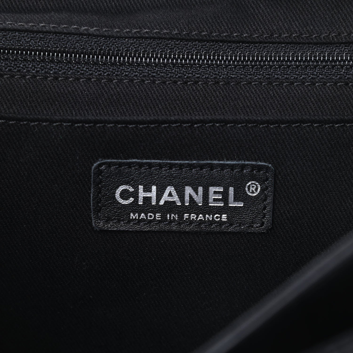 Chanel Lambskin Quilted Jumbo Icons Secret Label Flap Black 6 of 13