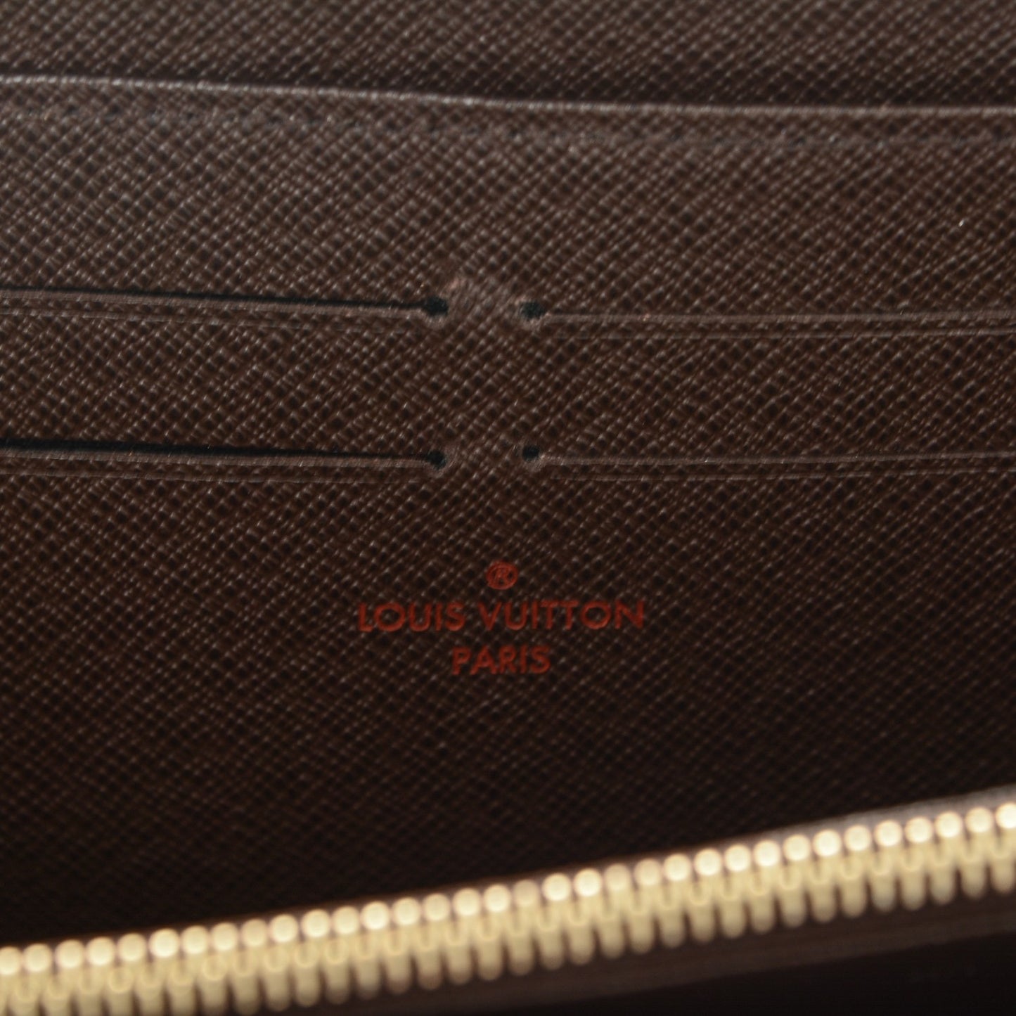 Damier Ebene Zippy Wallet
