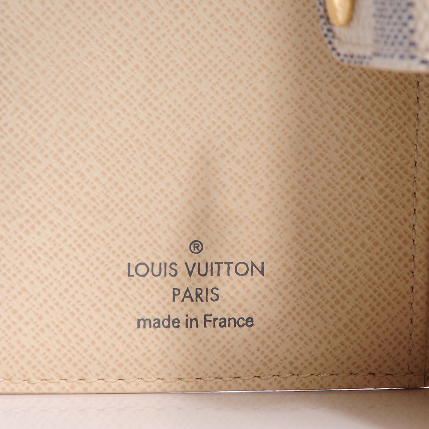 Damier Azur French Purse Wallet