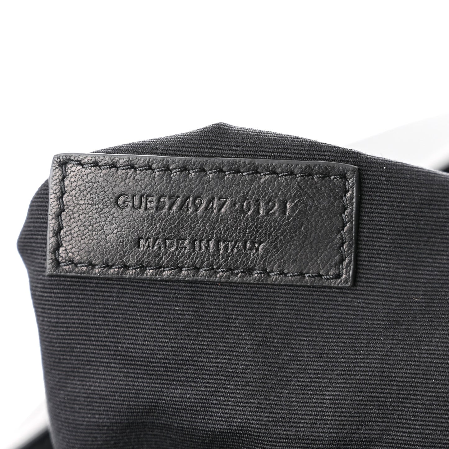 Calfskin Y Quilted Monogram Large Loulou Chain Satchel Black