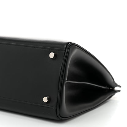 Gucci Smooth Calfskin Medium Zumi Top Handle Bag Black 10 of 10
