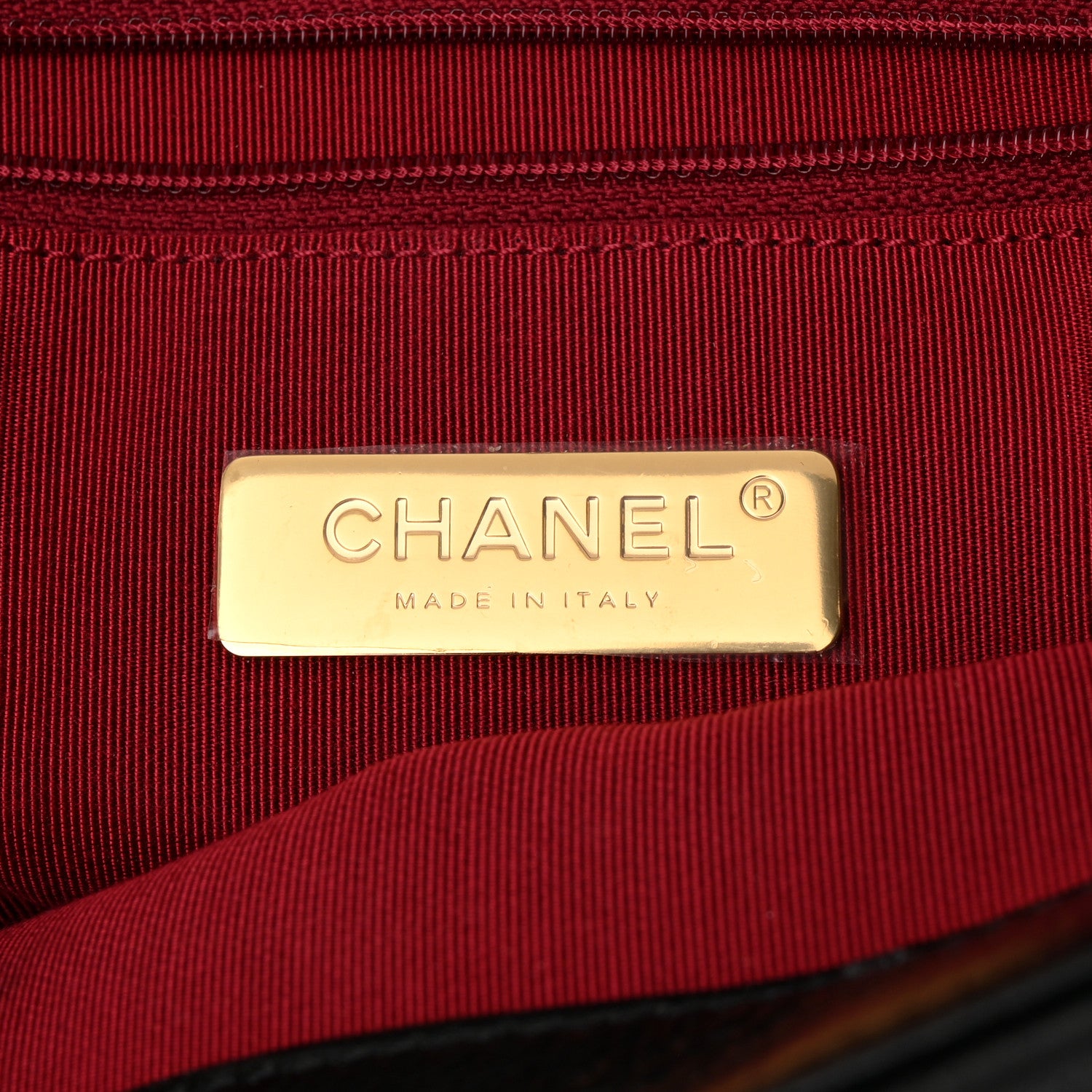 Chanel Goatskin Quilted Large Chanel 19 Flap Black 6 of 12