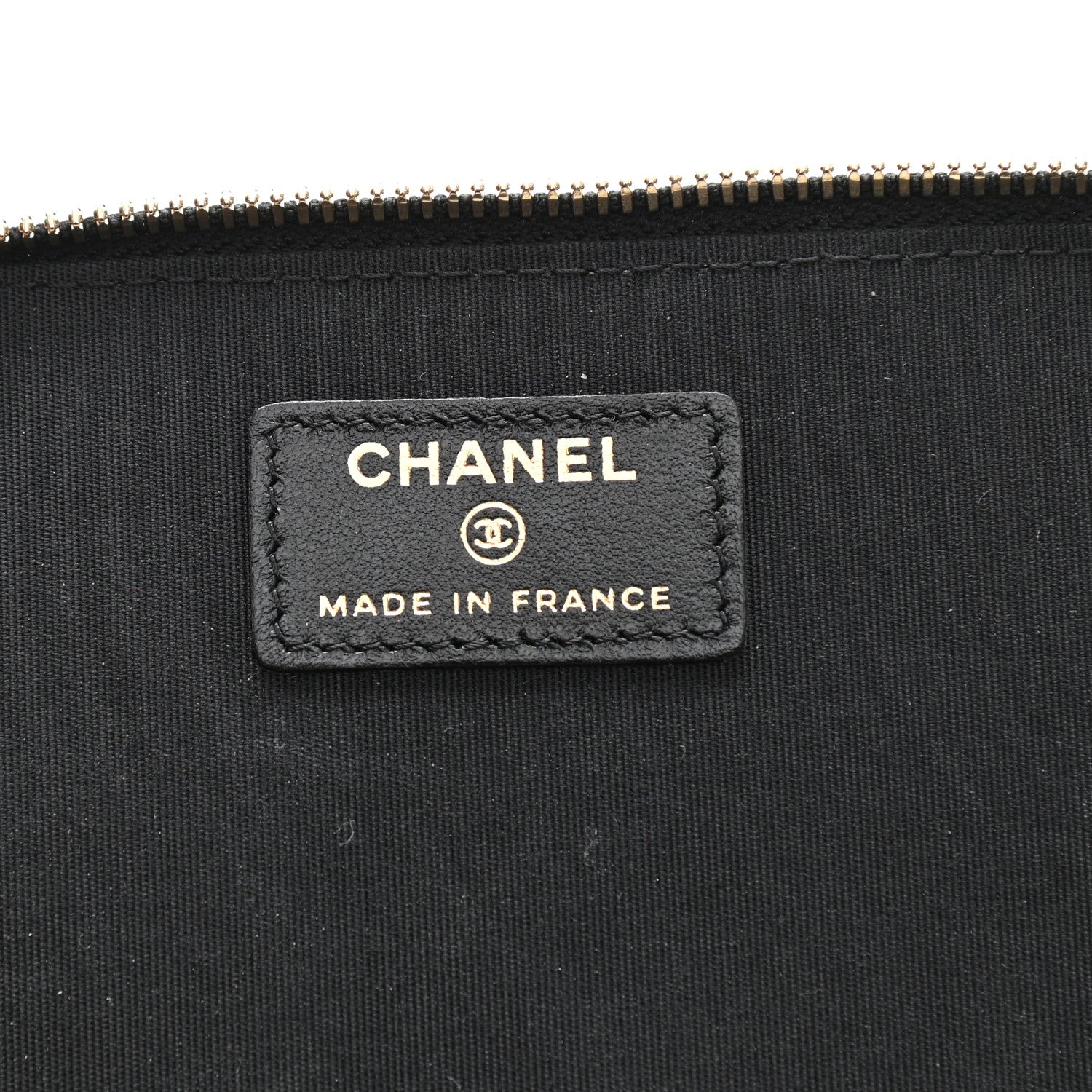 Chanel Lambskin Quilted Small Top Handle Vanity Case With Chain Black 6 of 11